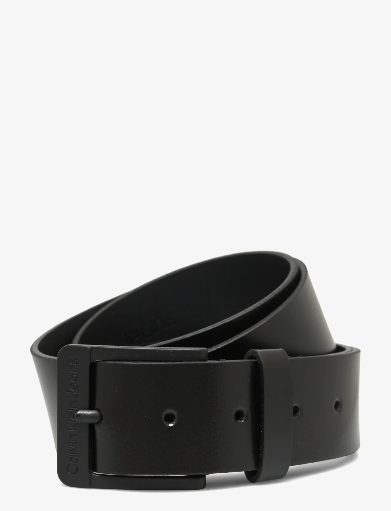 Calvin Klein - CLASSIC LTHR BELT 40MM - belts - black - 0