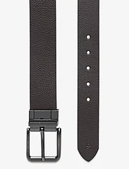 Calvin Klein - CLASSIC R LTHR BELT REV/ADJ 35MM - belts - black/bitter brown - 5