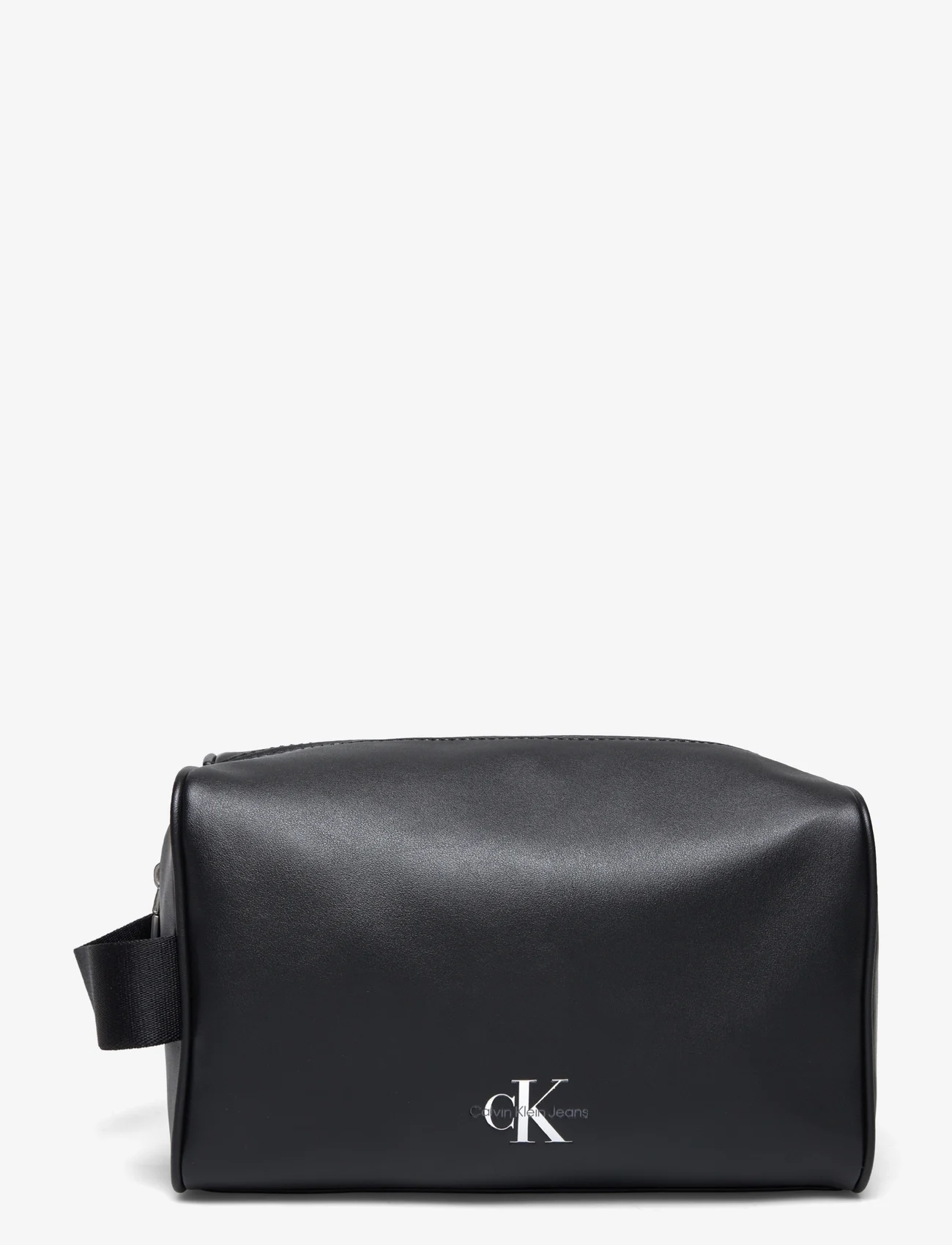Calvin Klein - MONOGRAM SOFT WASHBAG - toiletry bags - black - 0