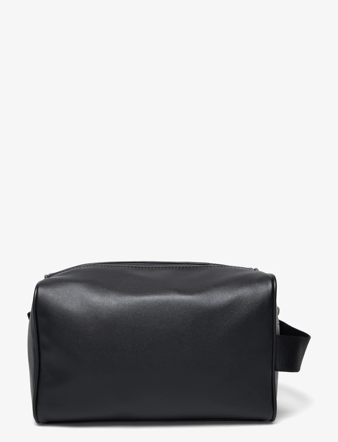 Calvin Klein - MONOGRAM SOFT WASHBAG - kosmetikos reikmenų krepšiai - black - 1