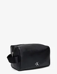 Calvin Klein - MONOGRAM SOFT WASHBAG - kosmetikos reikmenų krepšiai - black - 2