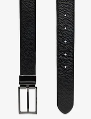 Calvin Klein - ADJ/REV SLIM FRAME PB 35MM - belts - ck black pebble/dark brown pebble - 2