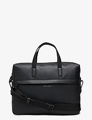 Calvin Klein - CK MUST LAPTOP BAG - shop by occasion - ck black pebble - 0