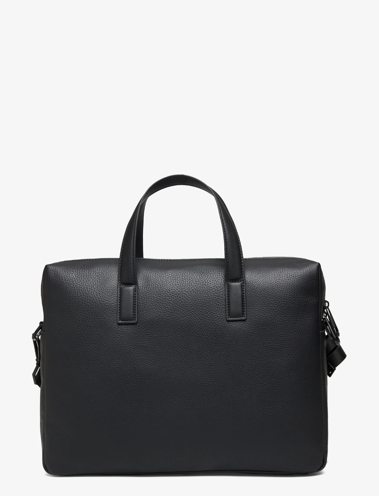 Calvin Klein - CK MUST LAPTOP BAG - torby - ck black pebble - 1