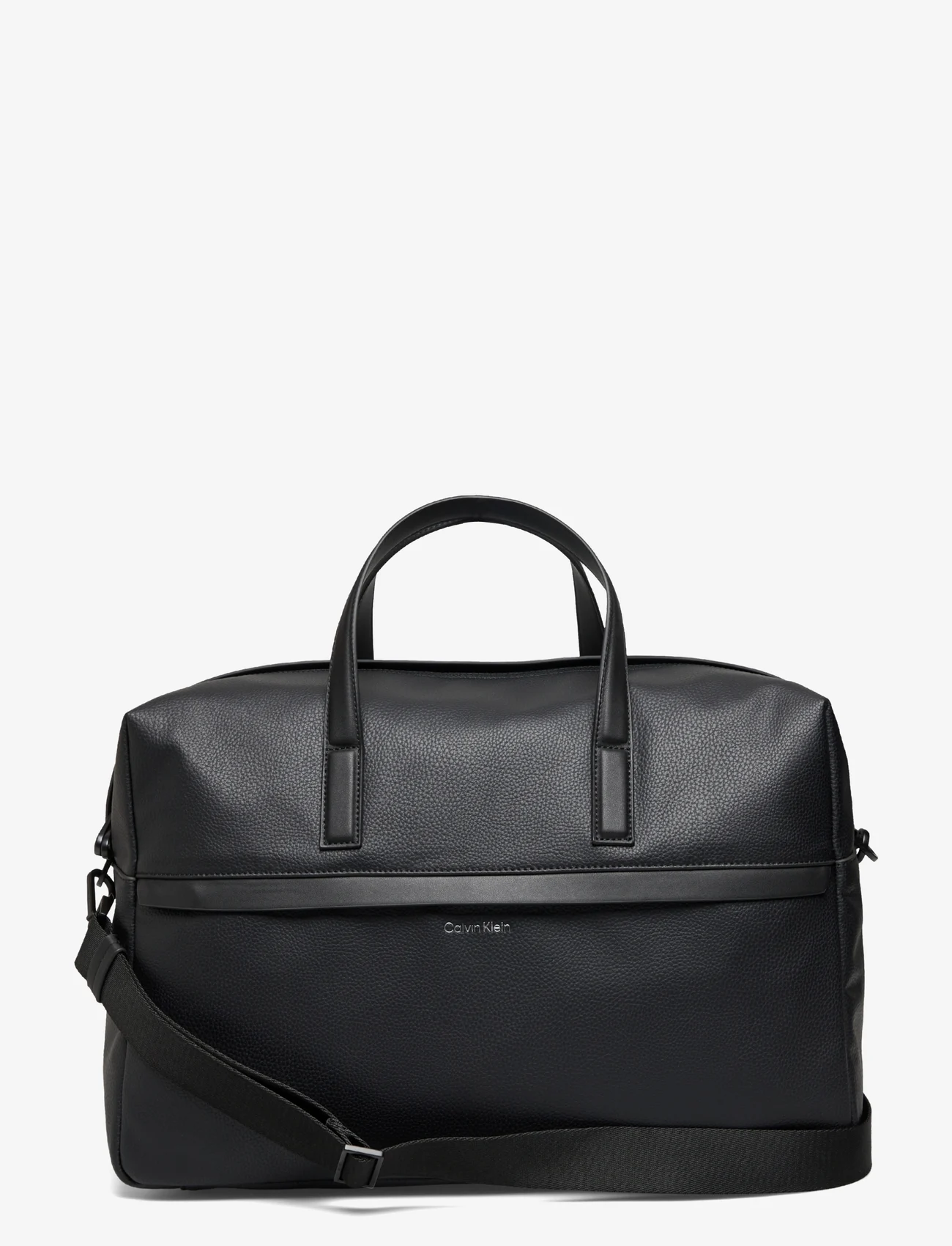 Calvin Klein - CK MUST WEEKENDER - weekend bags - ck black pebble - 0