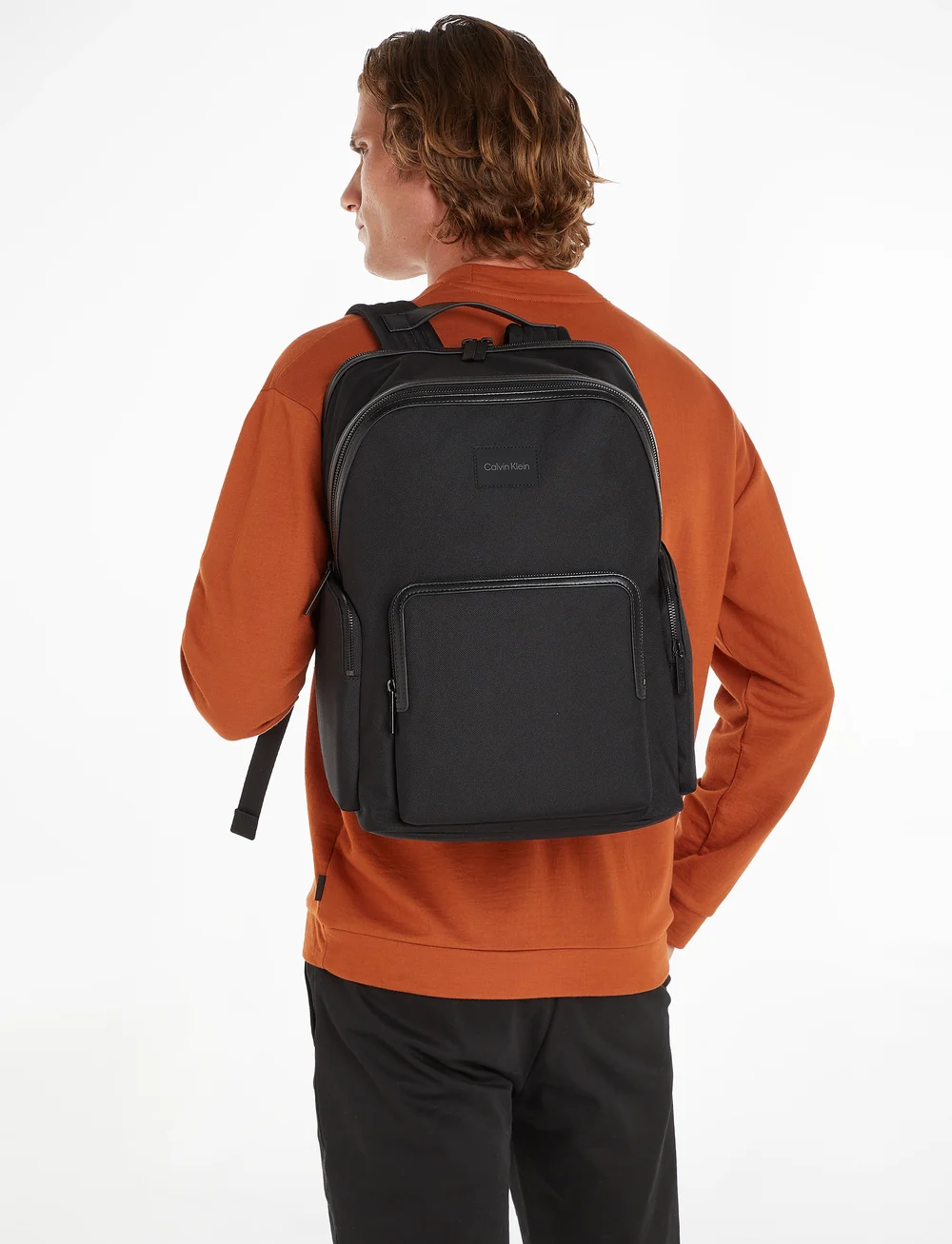 Calvin klein backpack orange hotsell