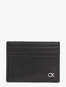 METAL CK CARDHOLDER 6CC, Calvin Klein