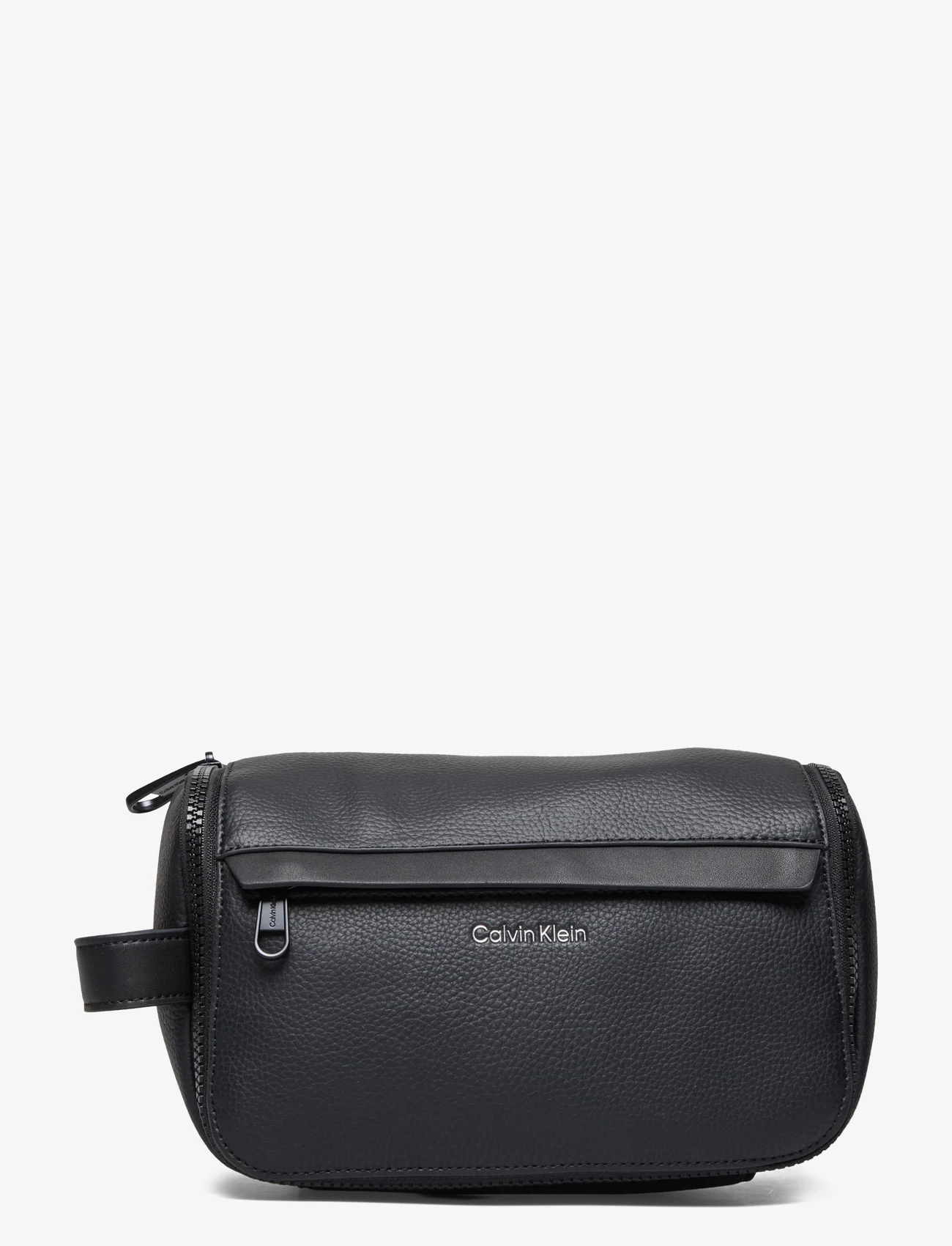 Calvin Klein - CK MUST WASHBAG W/HANGER - shop efter anledning - ck black pebble - 0