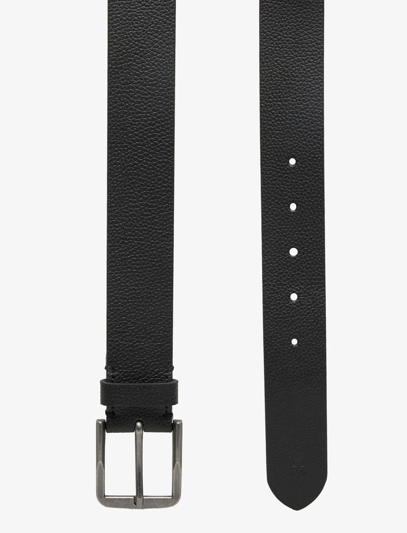 Calvin Klein - CLASSIC FLAT R LTHR BELT 35MM - belts - black - 1