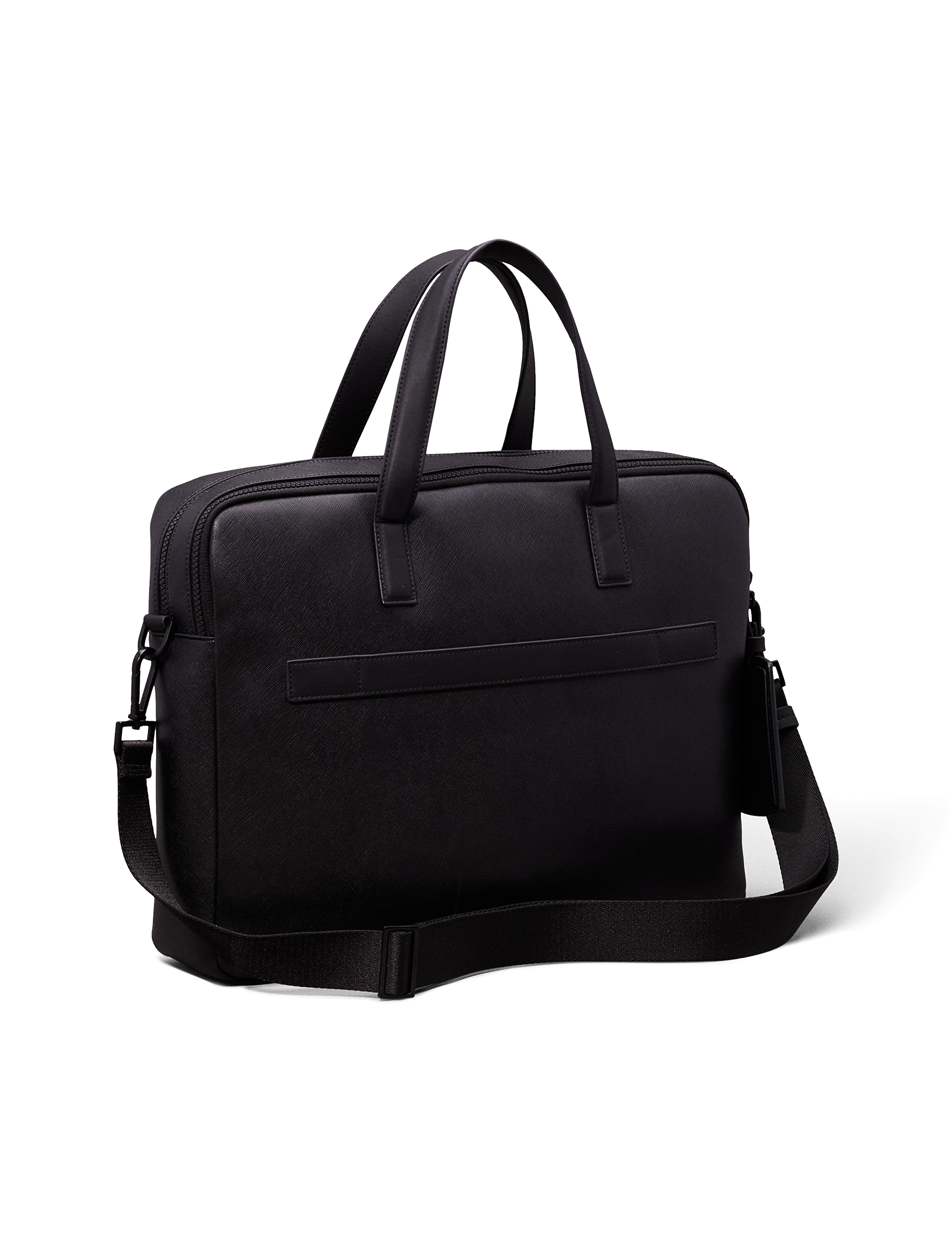 Calvin Klein - CK MUST FUNC. 2G LAPTOP BAG - ck black saffiano - 4