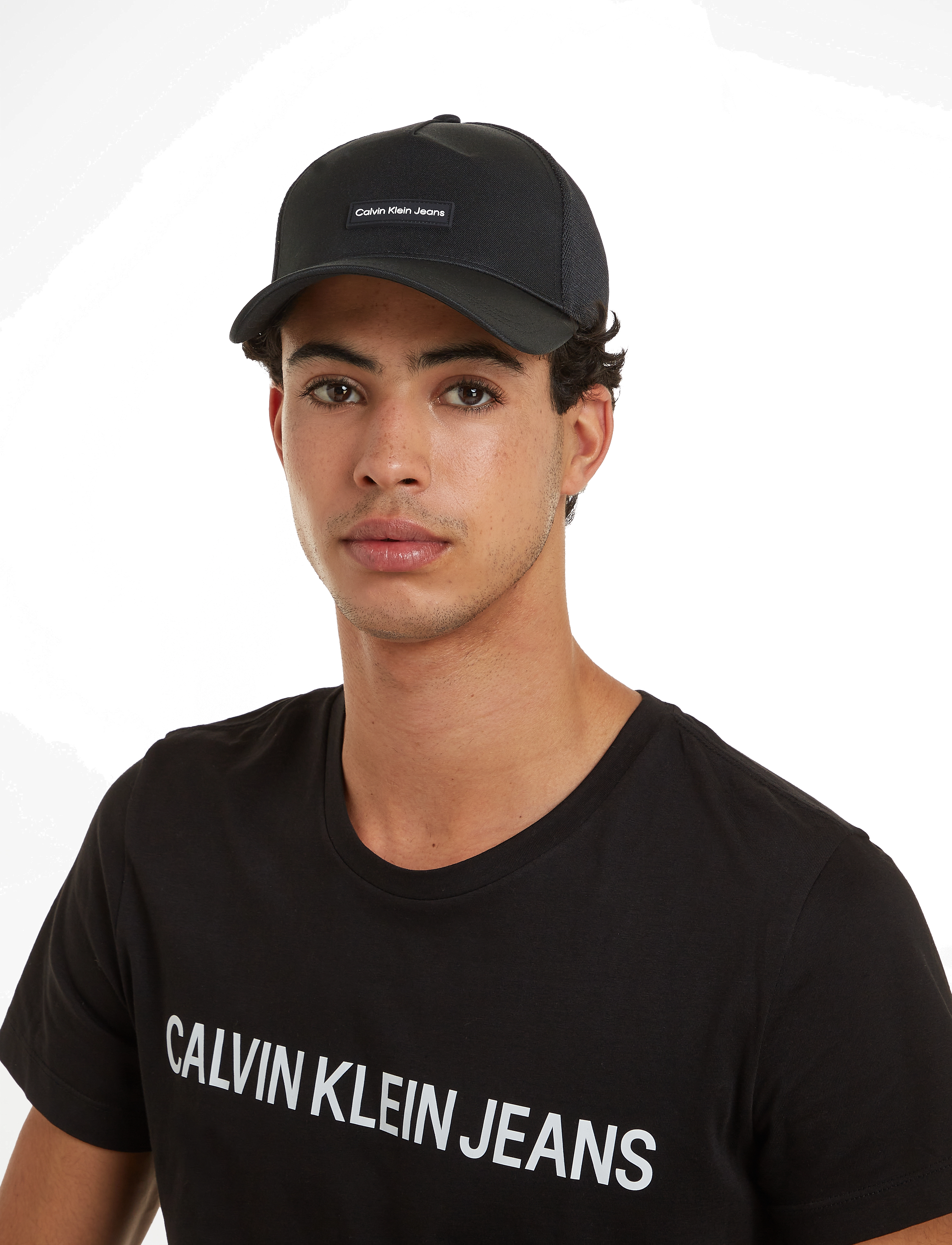 Calvin Klein - INST PATCH TRUCKER CAP - black - 1