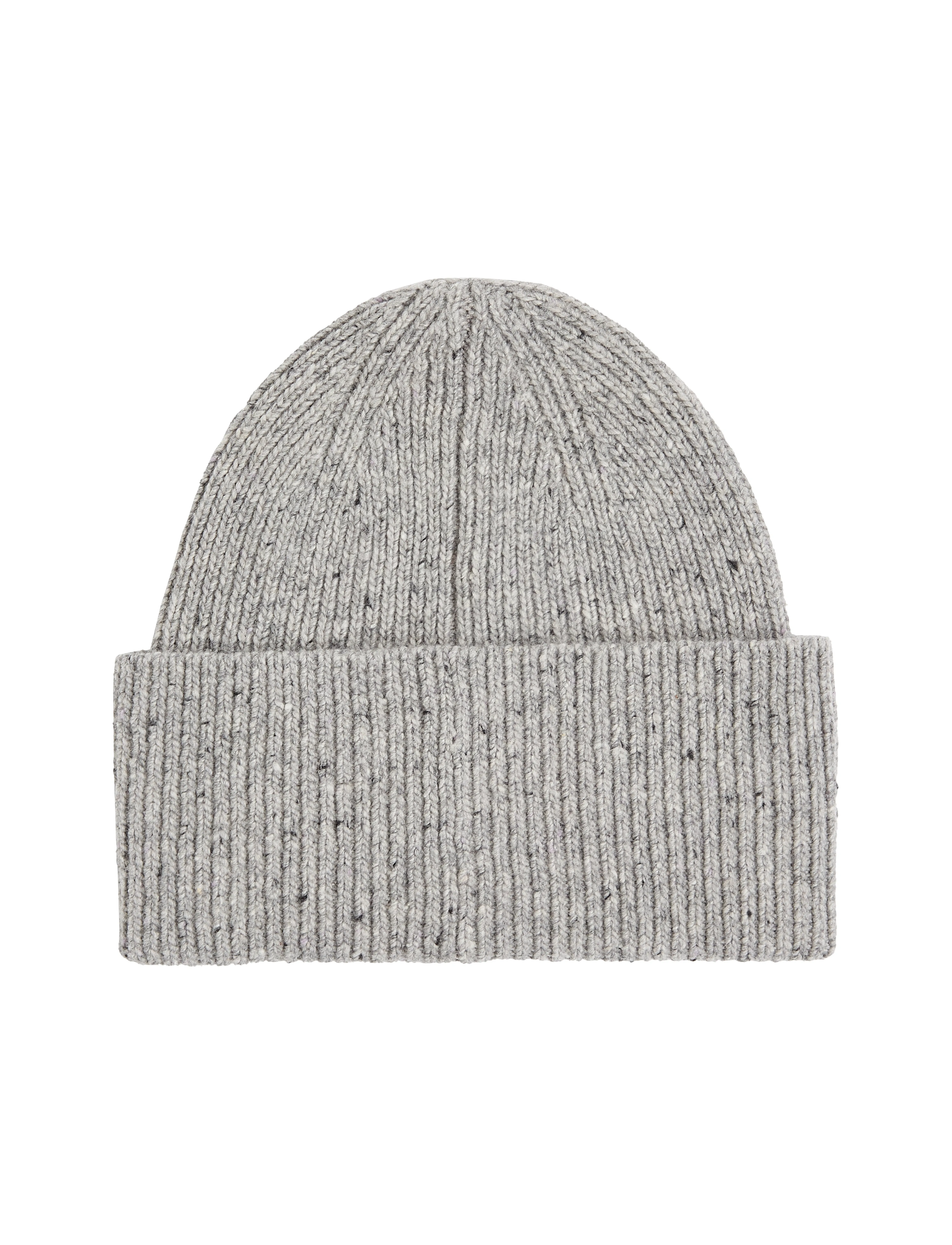 Calvin Klein - WOOL MELANGE BEANIE - mid gray - 1