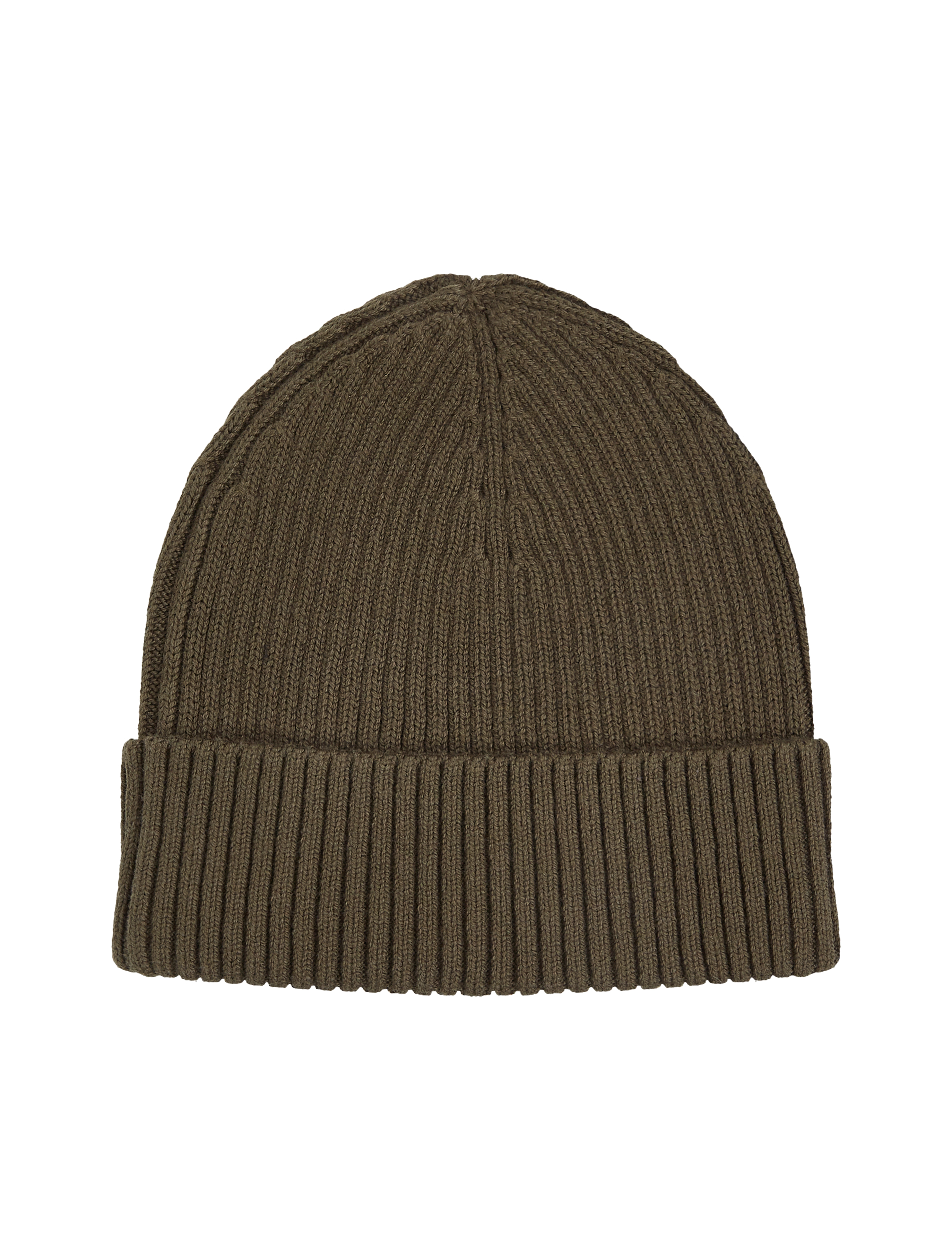 Calvin Klein - CLASSIC COTTON RIB BEANIE - dark olive - 1