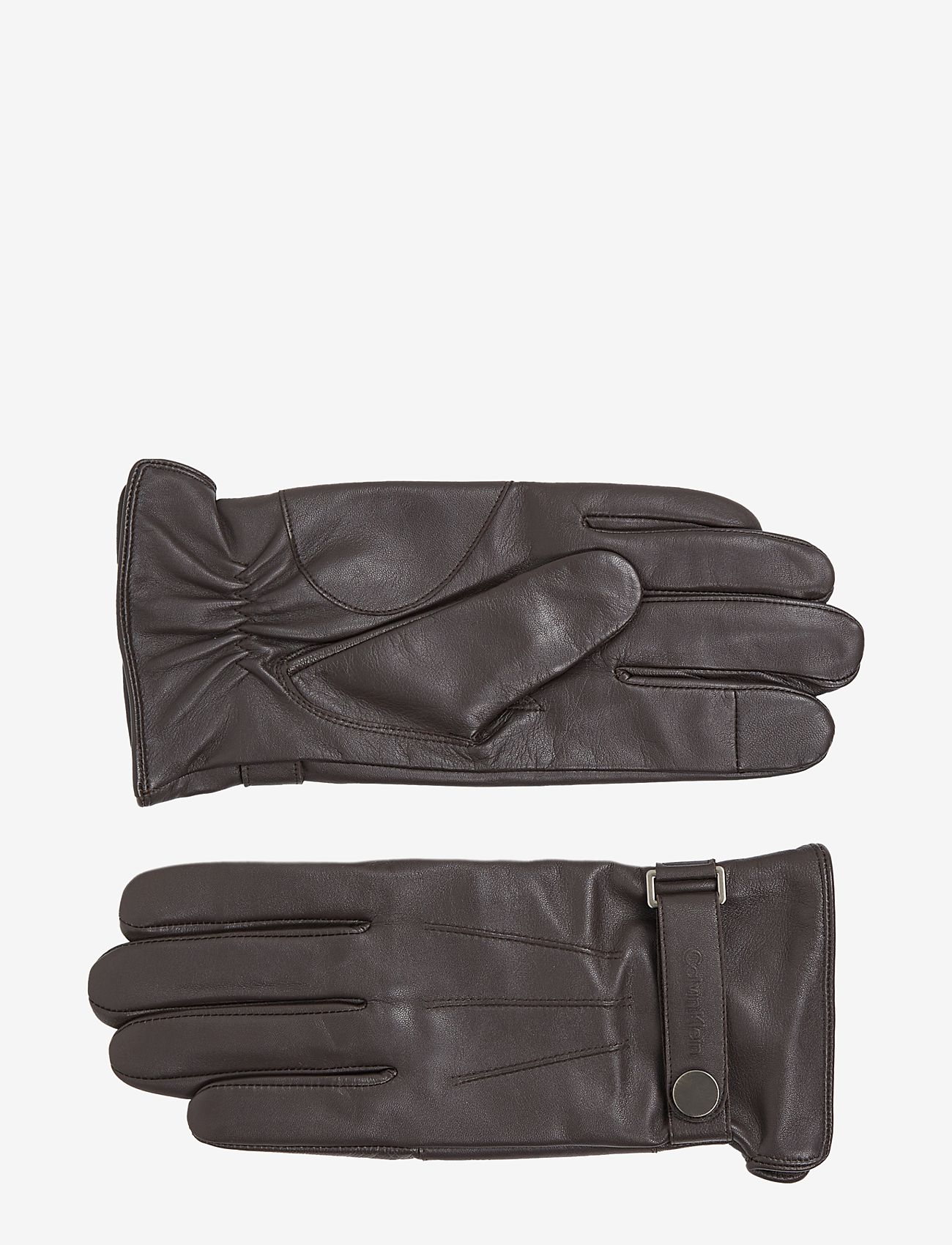 Calvin Klein - LEATHER RIVET GLOVES - java - 0