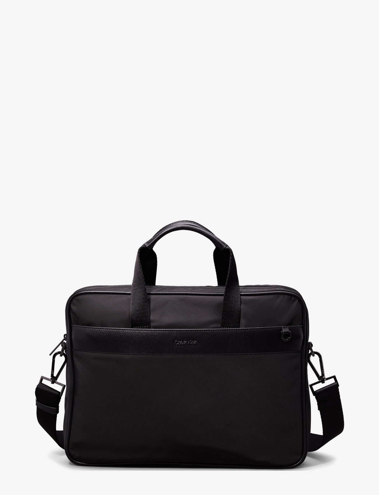 Calvin Klein - CK EST. NYLON LAPTOP BAG W/CASE - ck black - 1