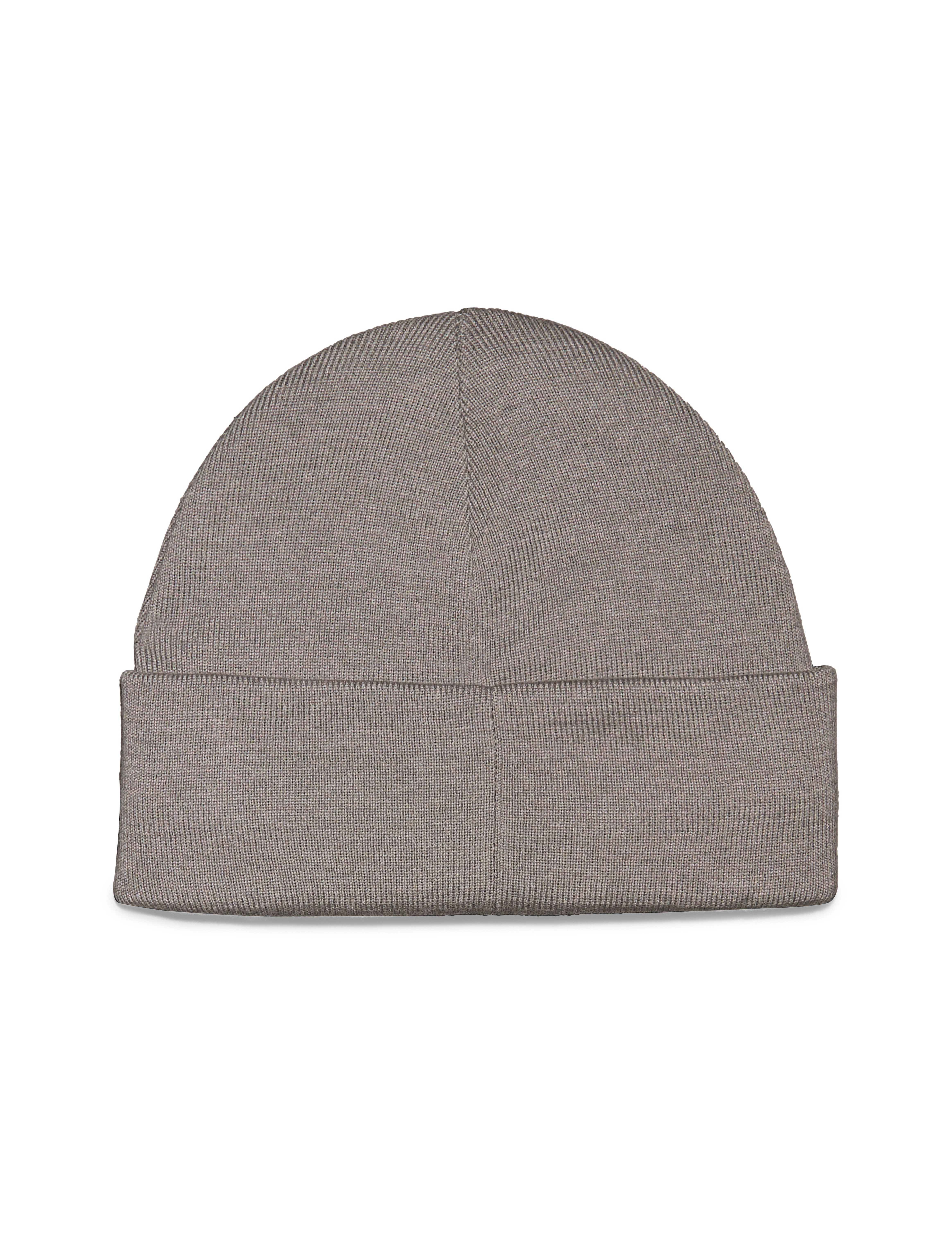 Calvin Klein - MONO LOGO PATCH BEANIE WARM - grey heather - 2