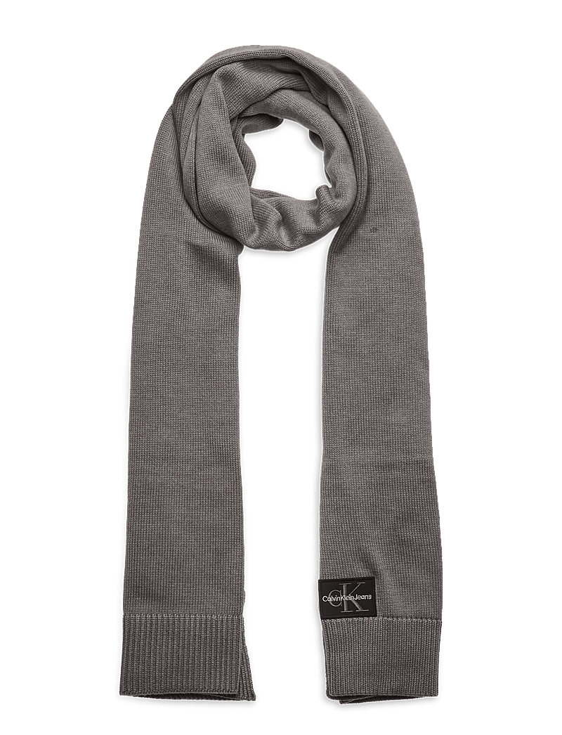 Calvin Klein Mono Logo Patch Scarf – winter scarves – shop at Booztlet