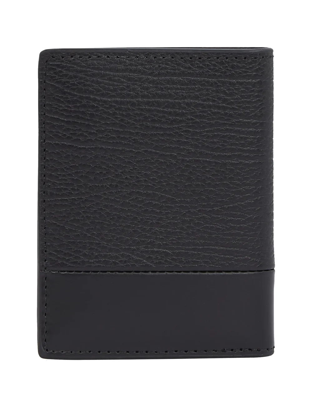 Calvin Klein - SUBTLE MIX BIFOLD 7CC W/COIN - portefeuilles - black grain/smooth - 3