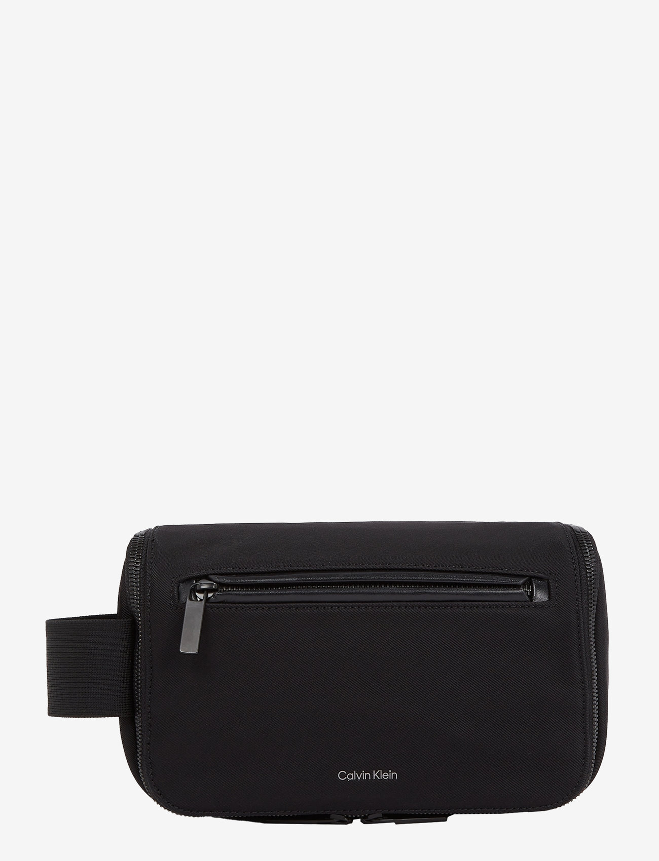 Calvin Klein - CK EASE WASHBAG W/HANGER - black twill - 0