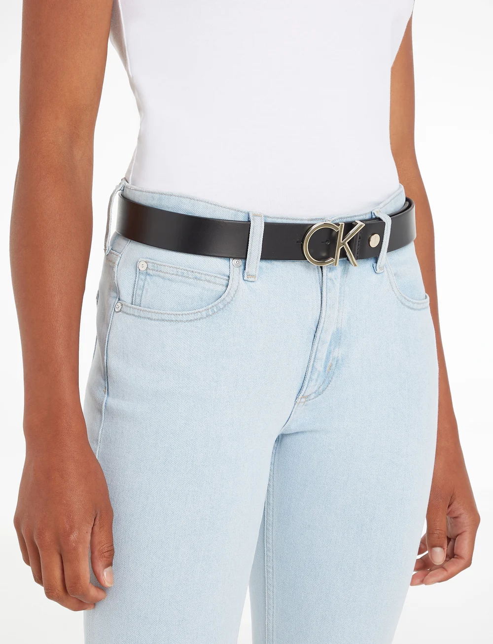 Calvin Klein Ck Adj.logo Belt 3.5cm Belts Boozt