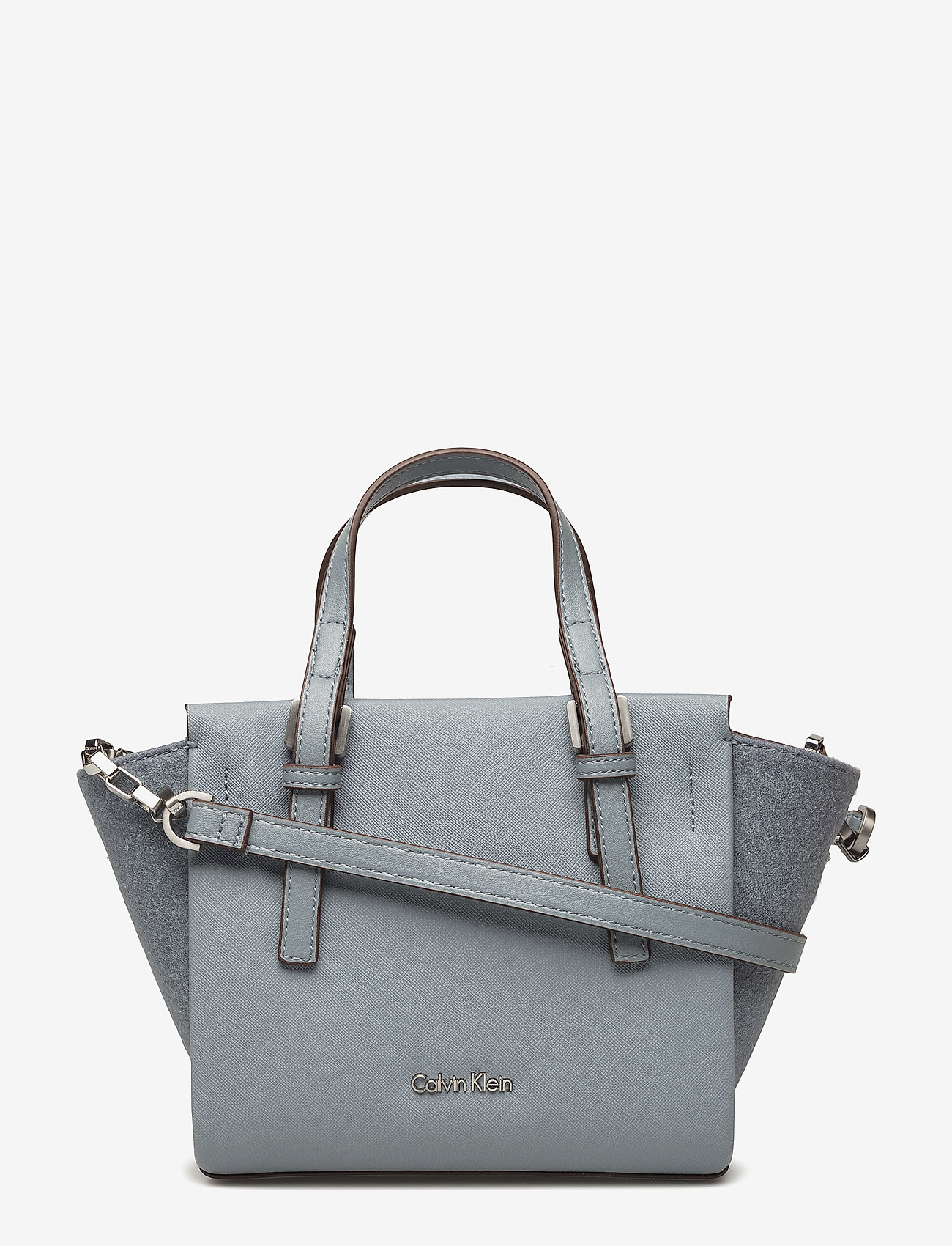 Calvin Klein - MARISSA TEXTURE MINI TOTE - mineral - 0