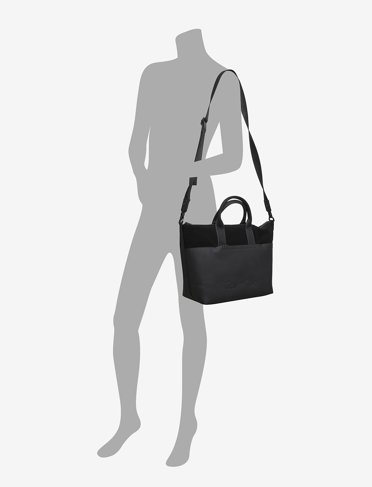 Calvin Klein - SUSI3 LARGE TOTE - black - 4