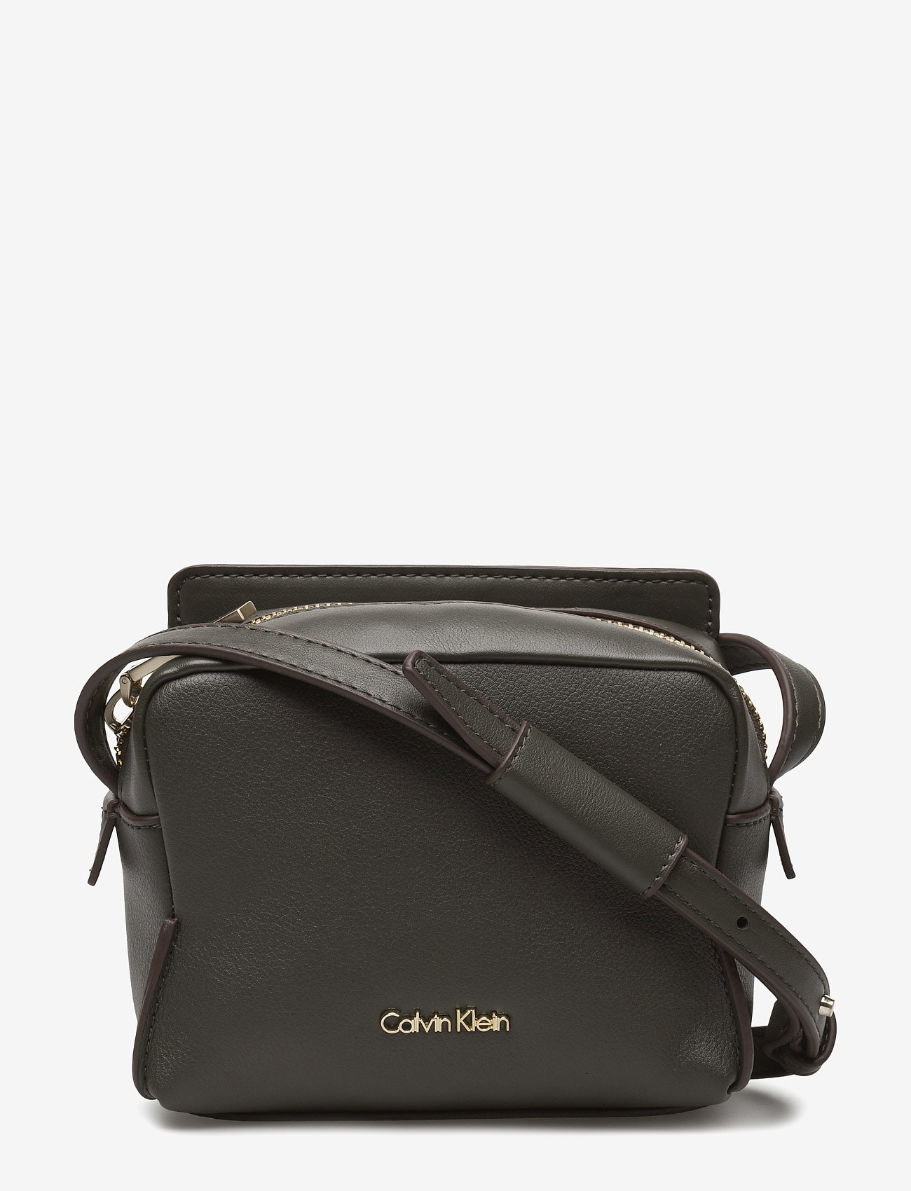 Calvin Klein - MILLI3 SMALL CROSSBODY - black olive - 0