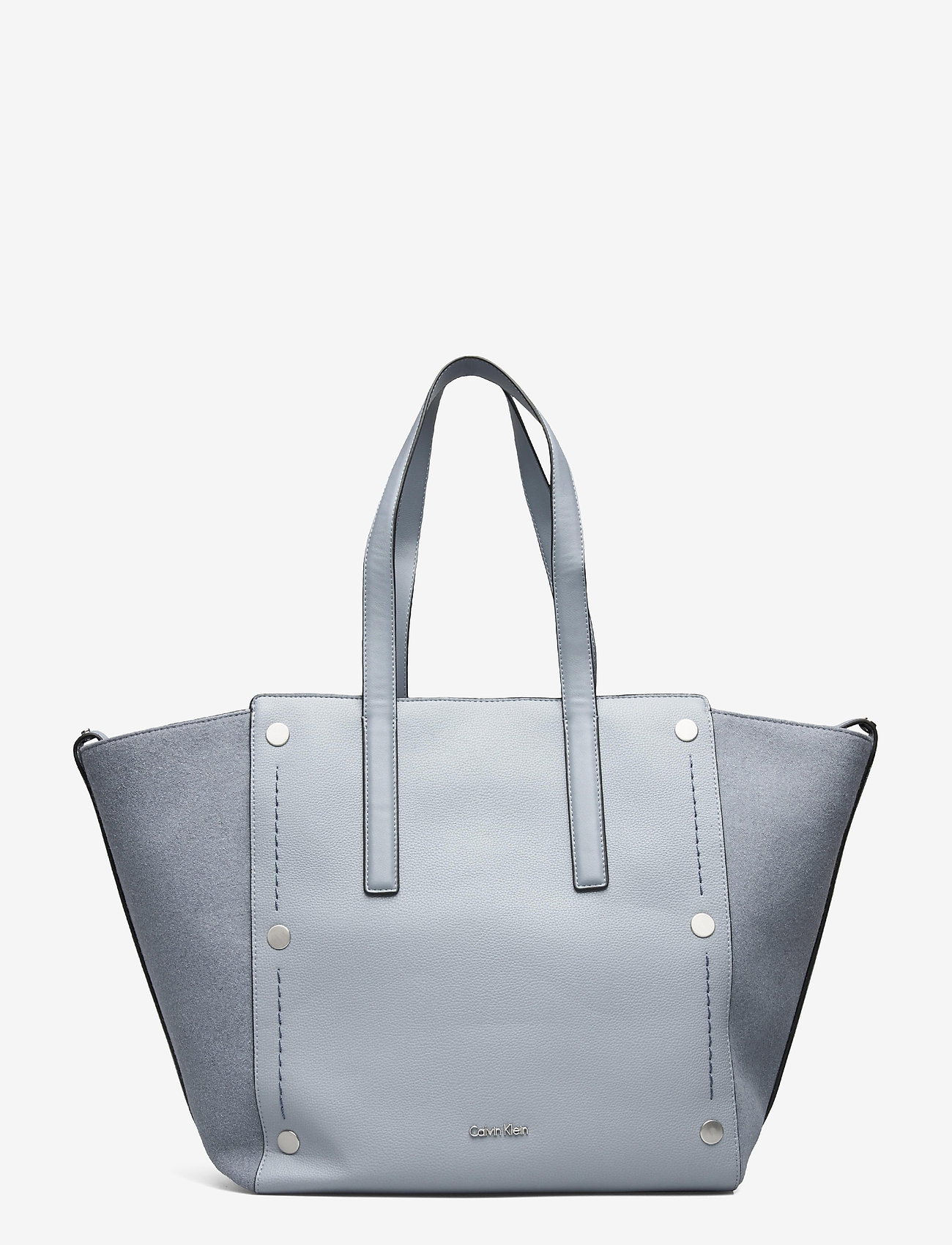Calvin Klein - YVON LARGE TOTE TEX - mineral wool/ mineral - 0