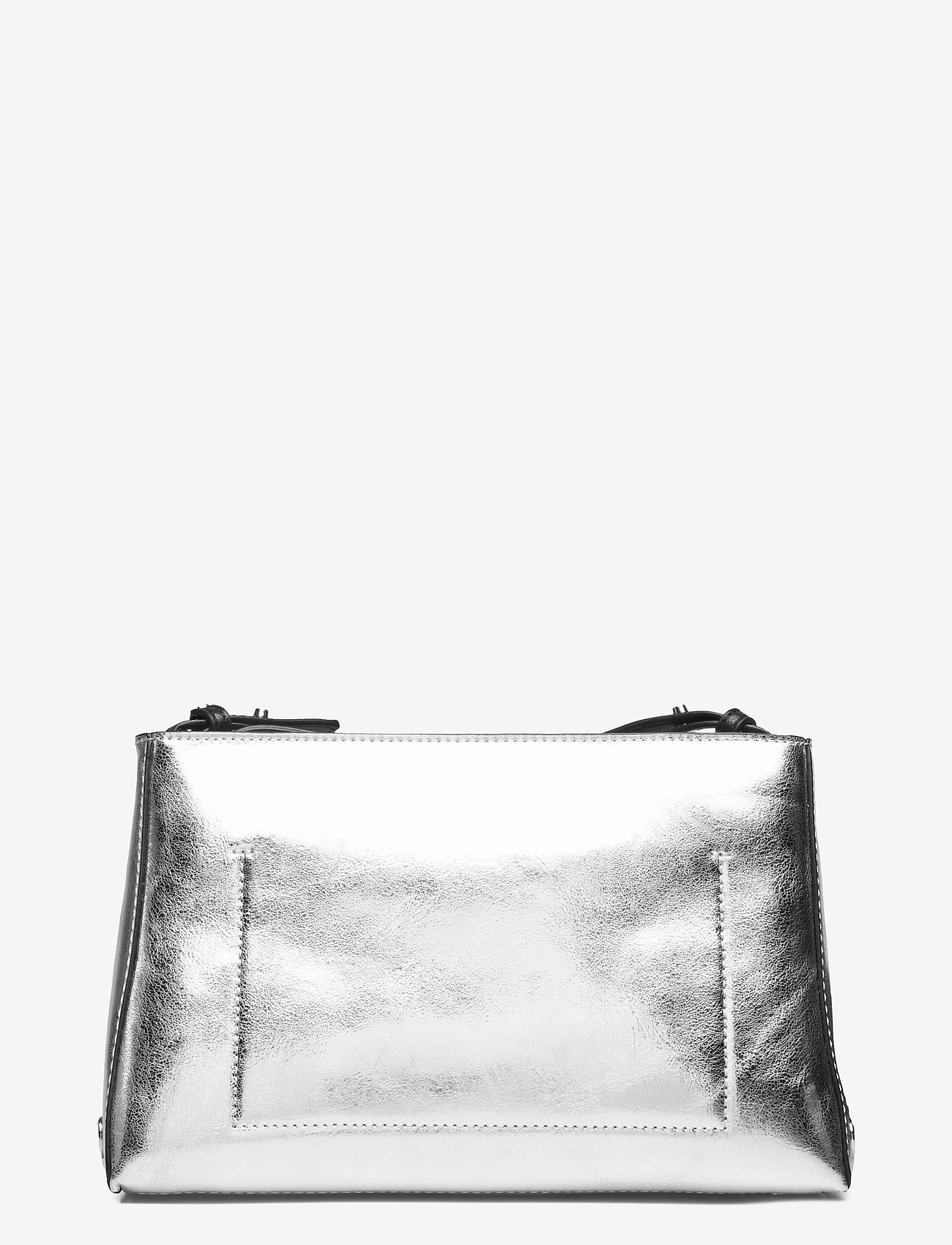 Calvin Klein - SNAP CLUTCH / CROSSBODY MET - silver - 1
