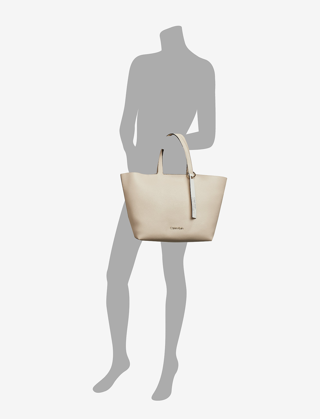 Calvin Klein - NEAT EW SHOPPER - light sand - 4