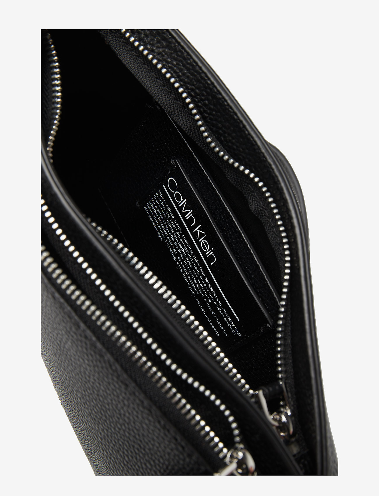 Calvin Klein - SIDED EW CROSSBODY - black - 4