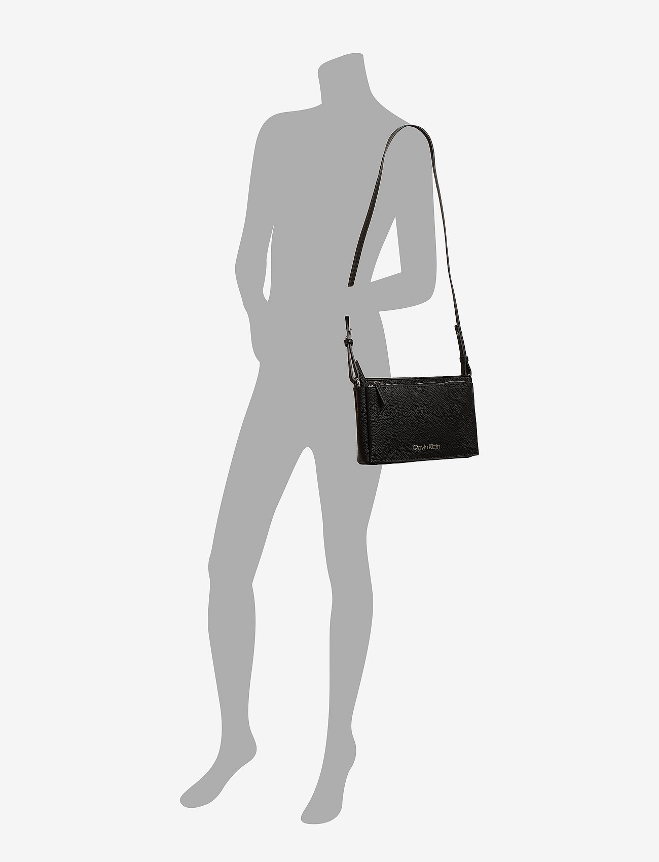 Calvin Klein - SIDED EW CROSSBODY - black - 5