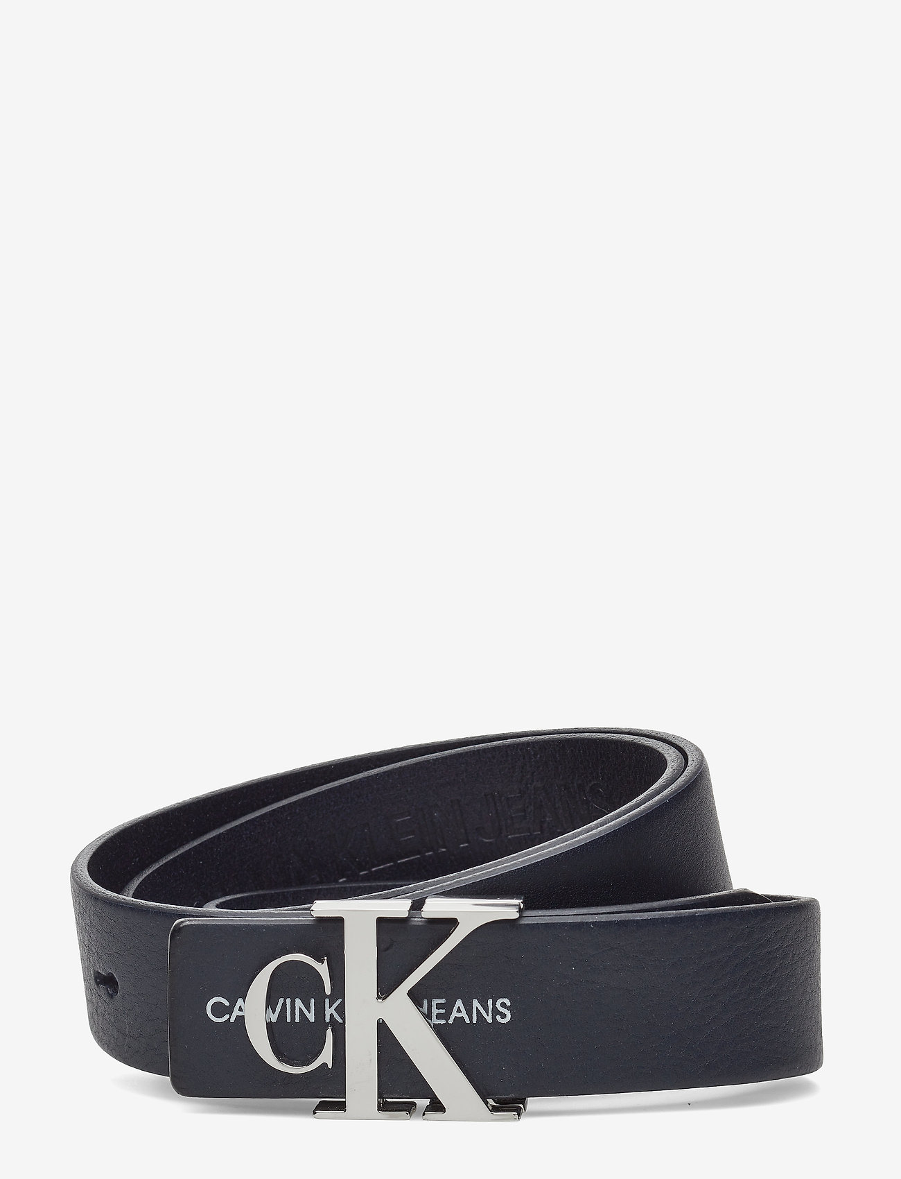 Calvin Klein - J 3CM MONO LEATHER B - medieval blue - 0