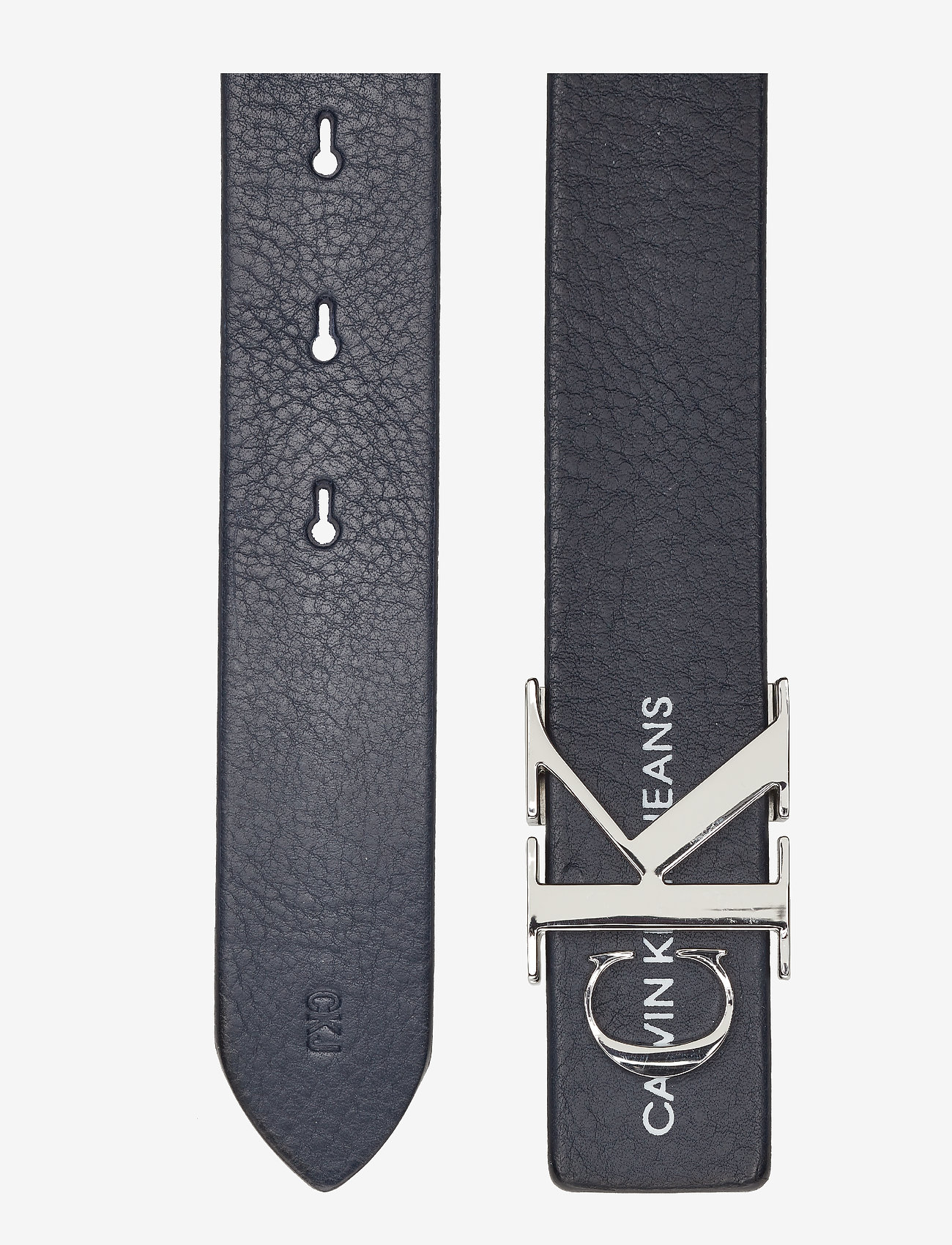Calvin Klein - J 3CM MONO LEATHER B - medieval blue - 1