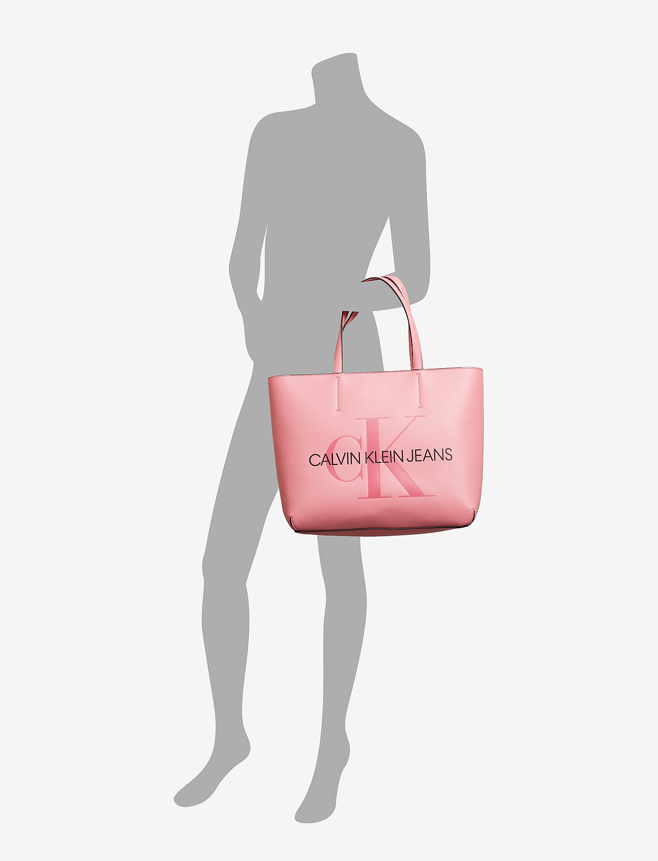 Calvin Klein - SCULPTED MONOGRAM E/ - pop pink - 5
