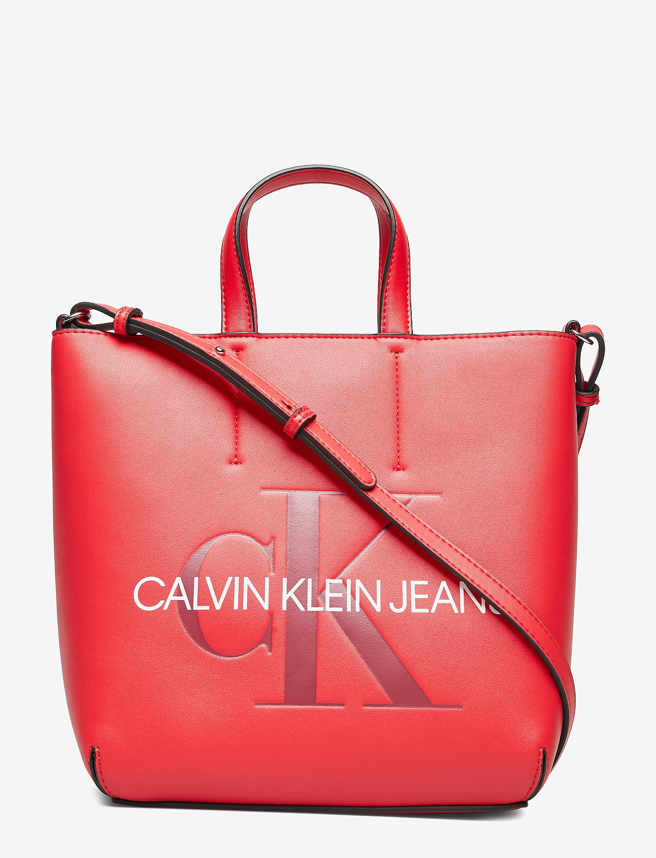 Calvin Klein - SCULPTED MONOGRAM MI - barbados cherry - 0