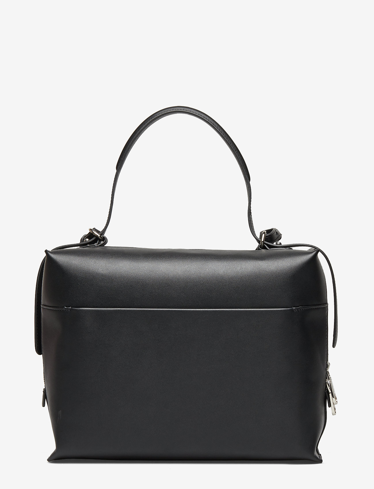 Calvin Klein - BOX SATCHEL - black - 1