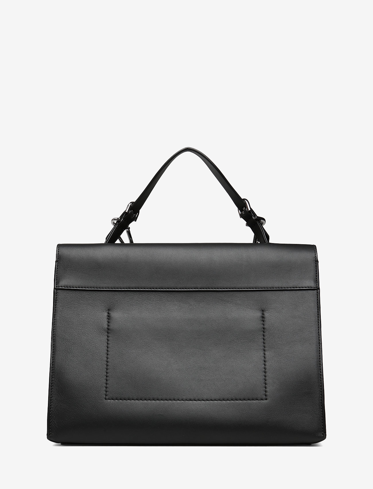 Calvin Klein - FRINGE SATCHEL - black - 1