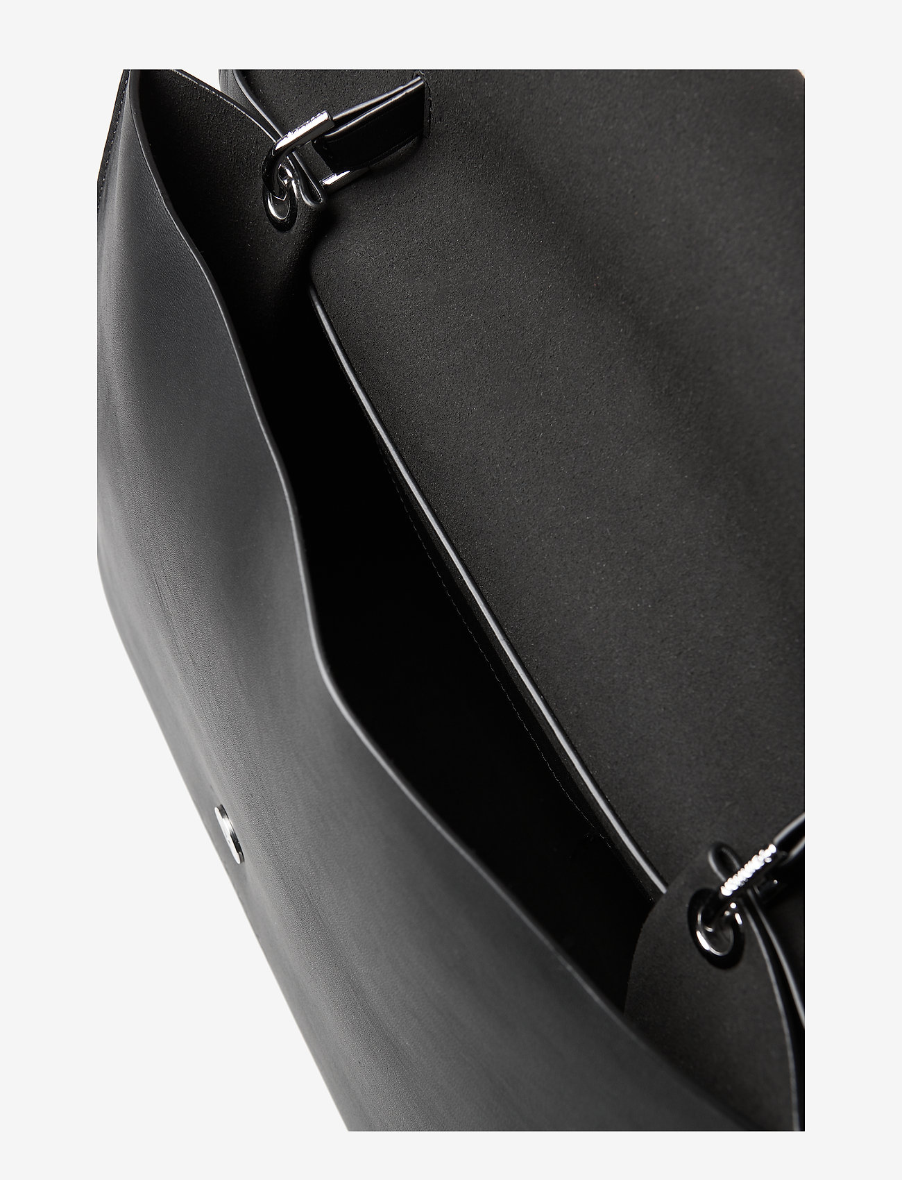 Calvin Klein - FRINGE SATCHEL - black - 4