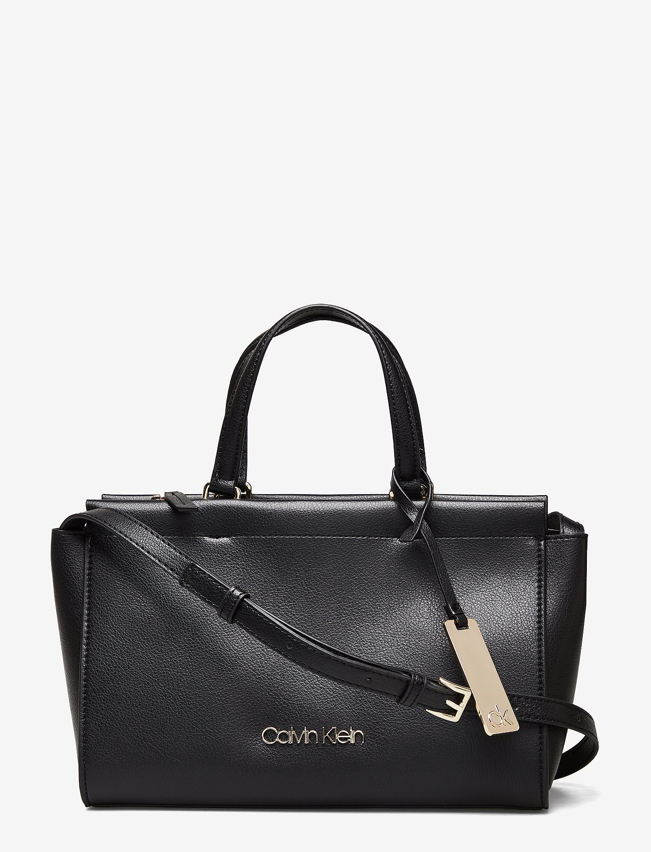 Calvin Klein - ENFOLD MED TOTE - black - 0