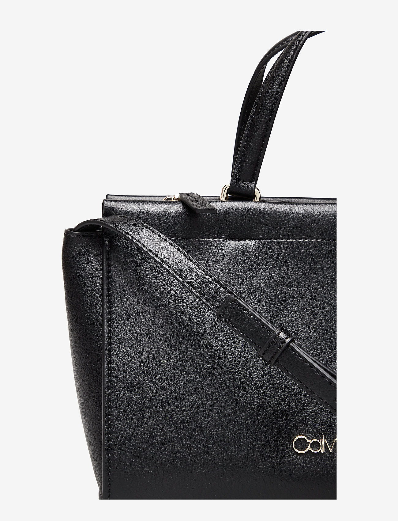 Calvin Klein - ENFOLD MED TOTE - black - 3