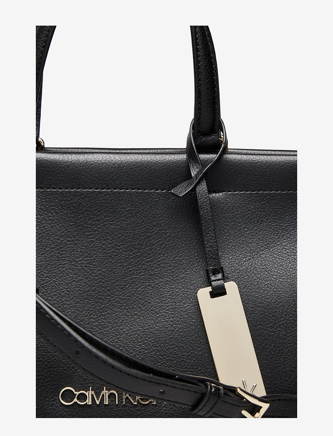 Calvin Klein - ENFOLD MED TOTE - black - 4