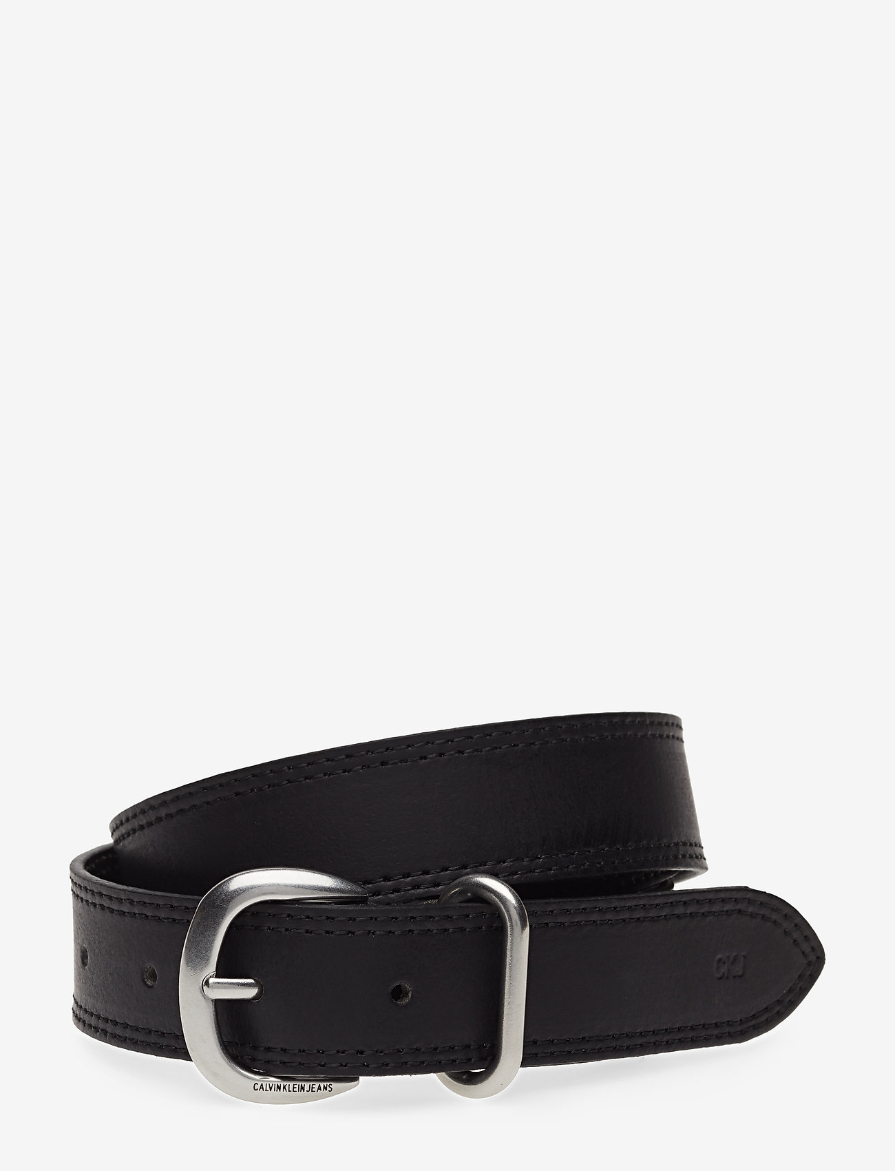 Calvin Klein - J 3cm ROUNDED BUCKLE - black beauty - 0