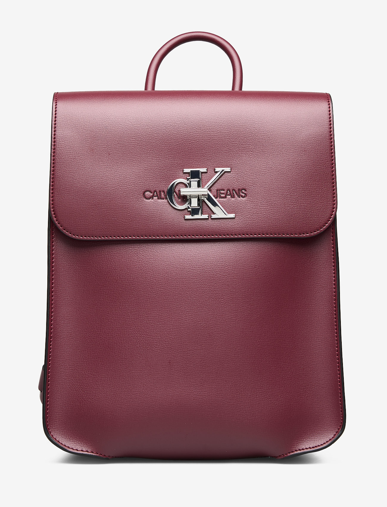 CKJ MONOGRAM HW BACK - BEET RED