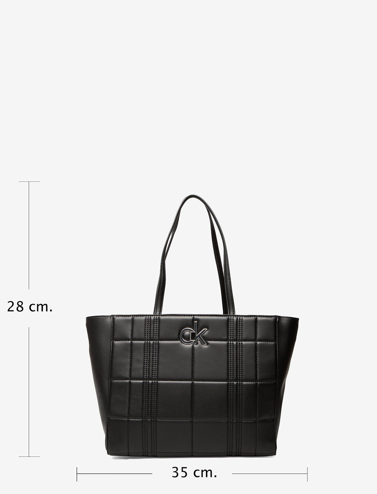 Calvin Klein - RE-LOCK SHOPPER Q - black - 5
