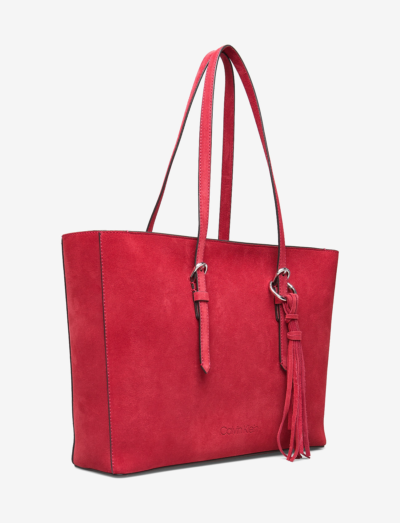 Calvin Klein - FRINGE SHOPPER SU - barn red - 2