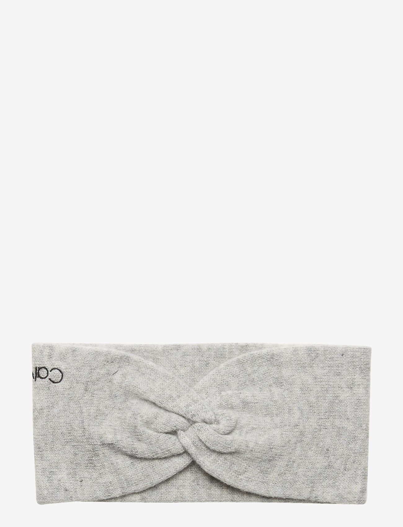 Calvin Klein - BOILED WOOL HEADBAND - light grey heather - 0