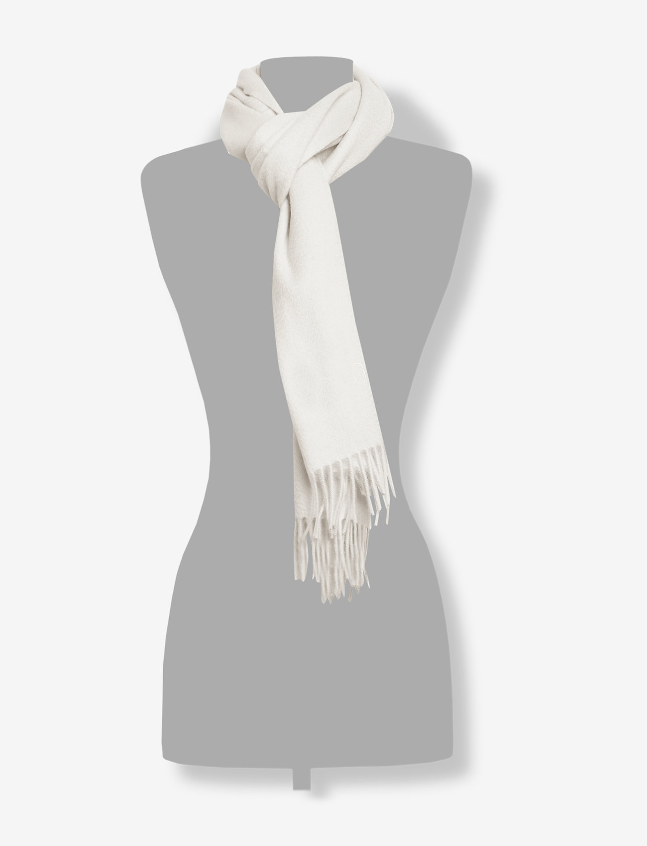 Calvin Klein - CLASSIC WOOL SCARF W - bright white - 1
