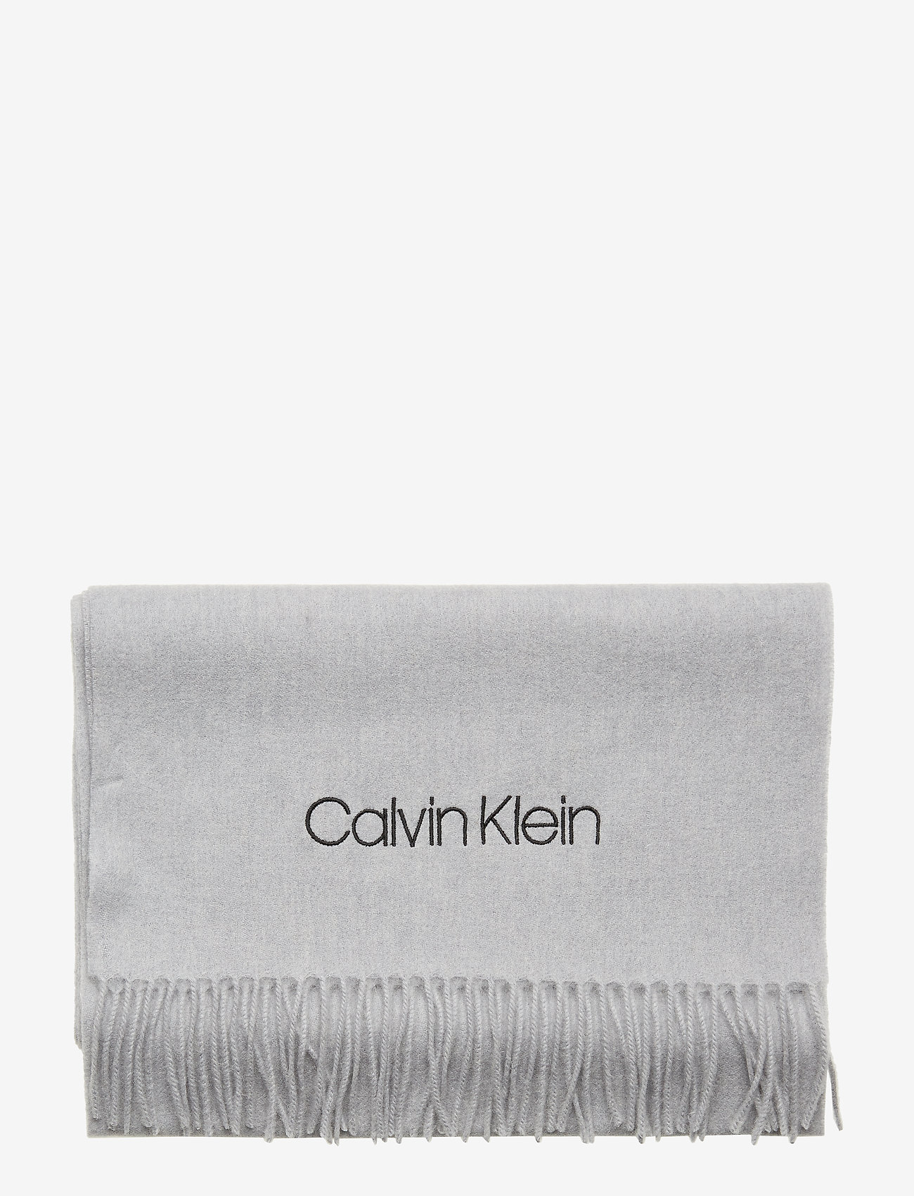 Calvin Klein - CLASSIC WOOL SCARF W - light grey heather - 2