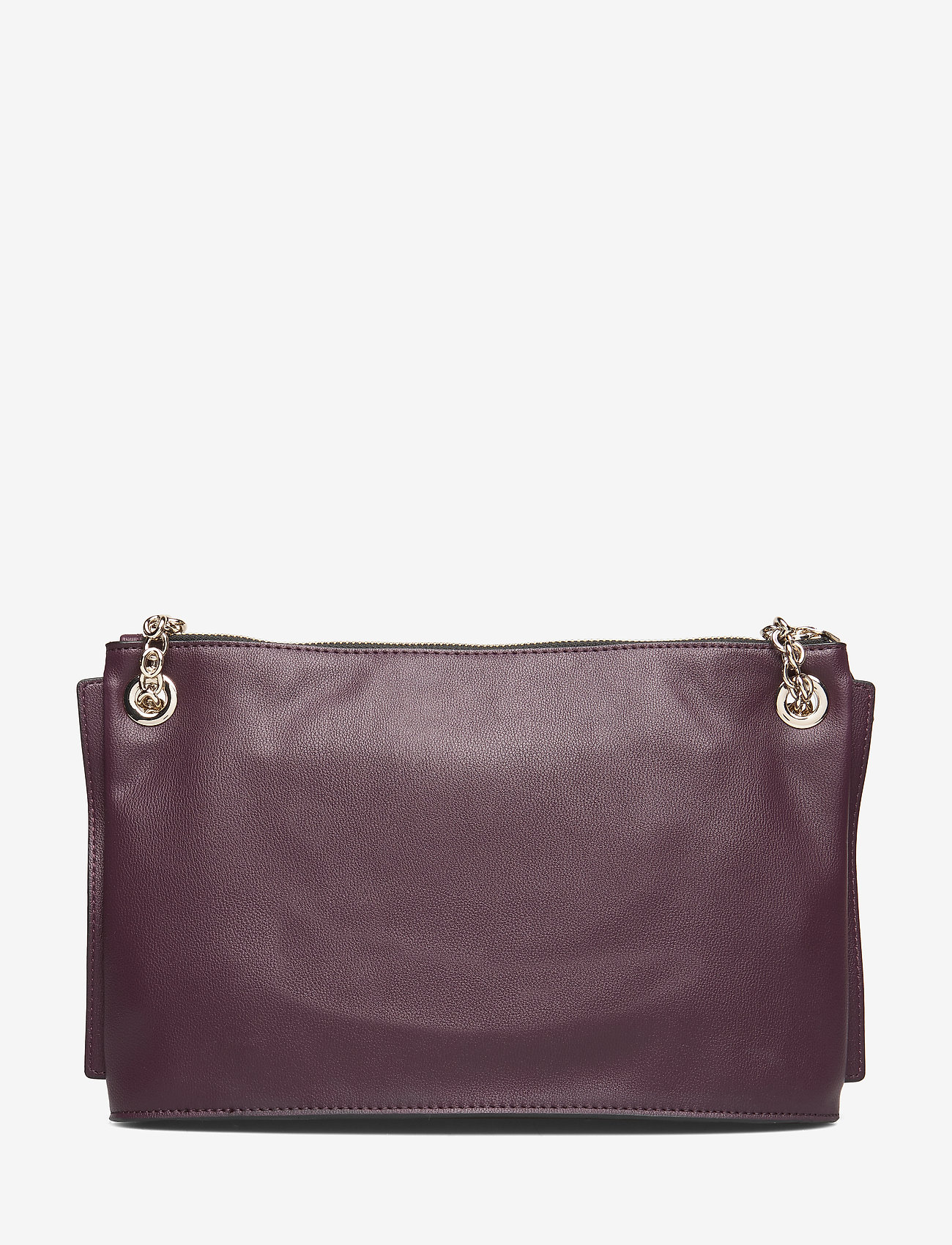 Calvin Klein - CHAINED CONV SHOULDERBAG - merlot - 1